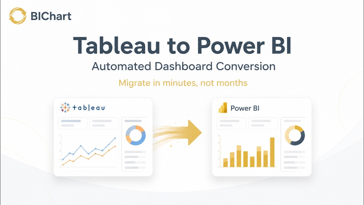 Migrate Tableau to Power BI with BIChart Explainer - YouTube
