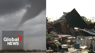 US storms: String of tornadoes rip through Midwest as severe weather continues