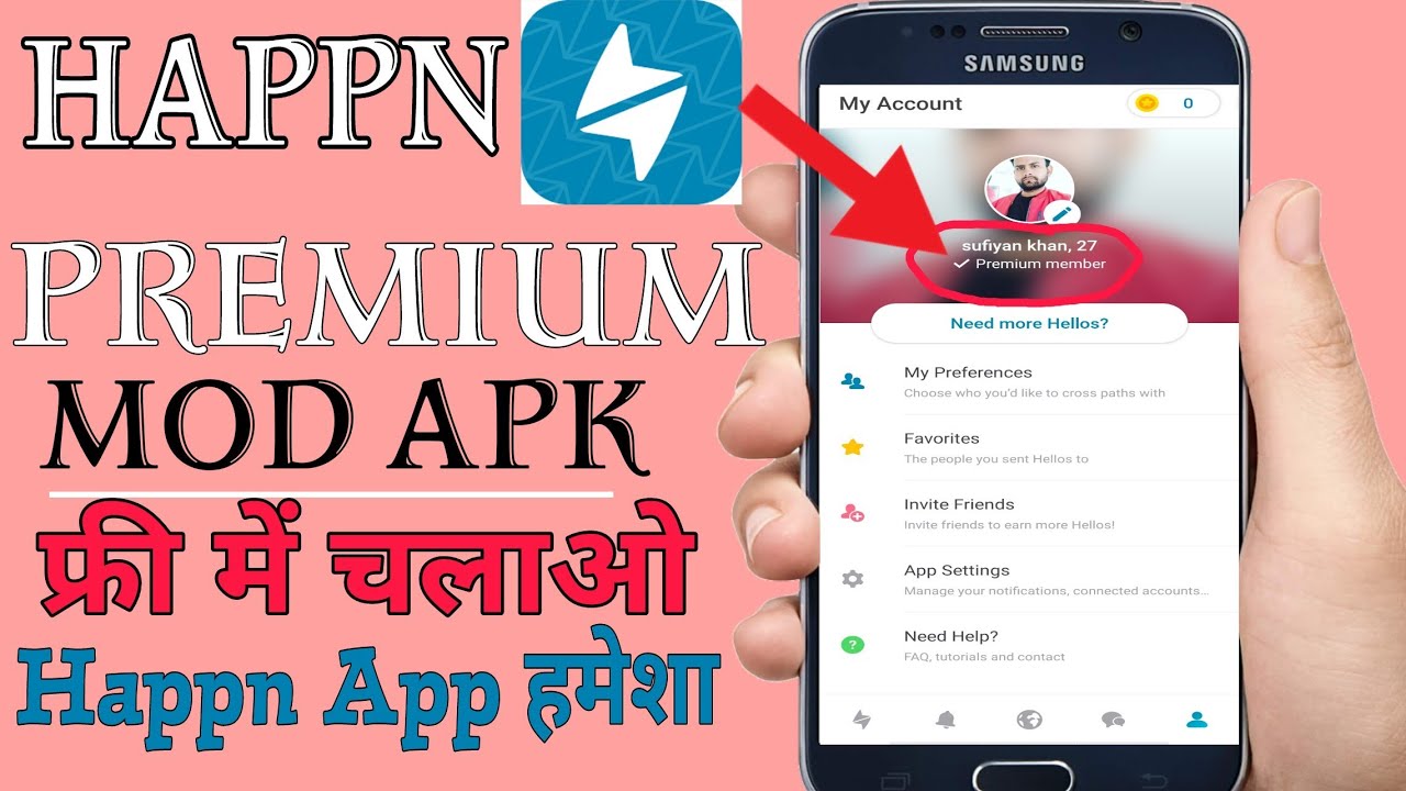Dating mod apk app happn Happn Premium