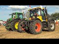 Tractor Pulling | JCB 3230 VS John Deere 7530 | Case IH 110 & John Deere 6630