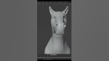 Few minutes Blender - Horse - MetaBall - Sculpt Ep1 The Born