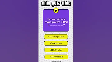 HRM Multiple Choice Questions Test Your Knowledge 