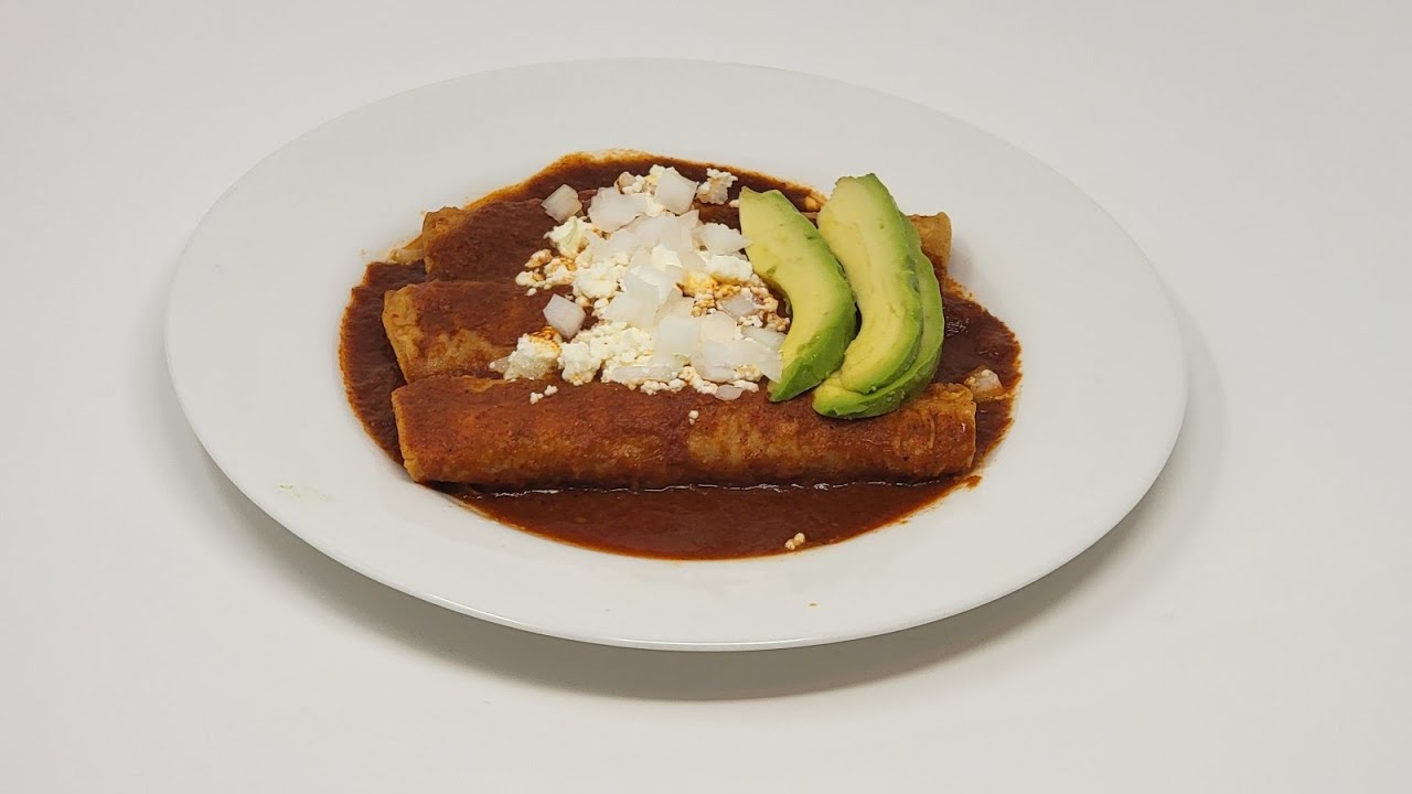 Enchiladas de Camarón seco deliciosas 😋😋👌 YouTube