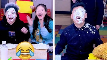Color Matching Challenge, So Exciting While Blindfolded! ! ! # Funnyfamily# Party Games