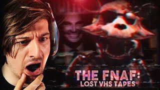 THESE FNAF TAPES MADE ME CRY WITH FEAR. (Reacting to FNAF VHS Tapes)