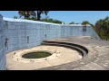 Abandoned fort on the island