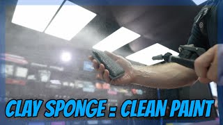 Check out our new Holey Clay Sponge! Finer grade clay = less (or no) paint marring