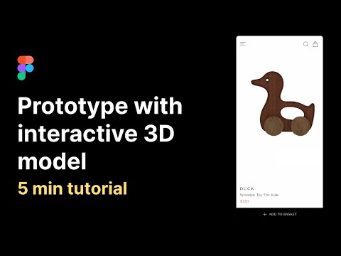 Interactive 3D Model in Figma