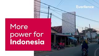 Everllence powers remote Islands in Indonesia