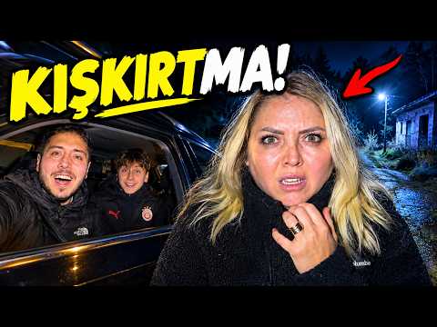 ANNEME BÜYÜK KIŞKIRTMA !! GECE TEK BIRAKTIK