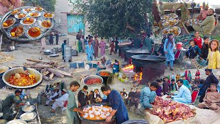 Wonderful village Marriage in Afghanistan | Afghanistan village Lifestyle | mega Cooking food ?