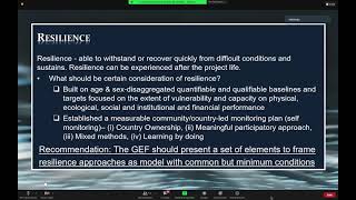 60th GEF Council - CSO Session - June 11, 2021