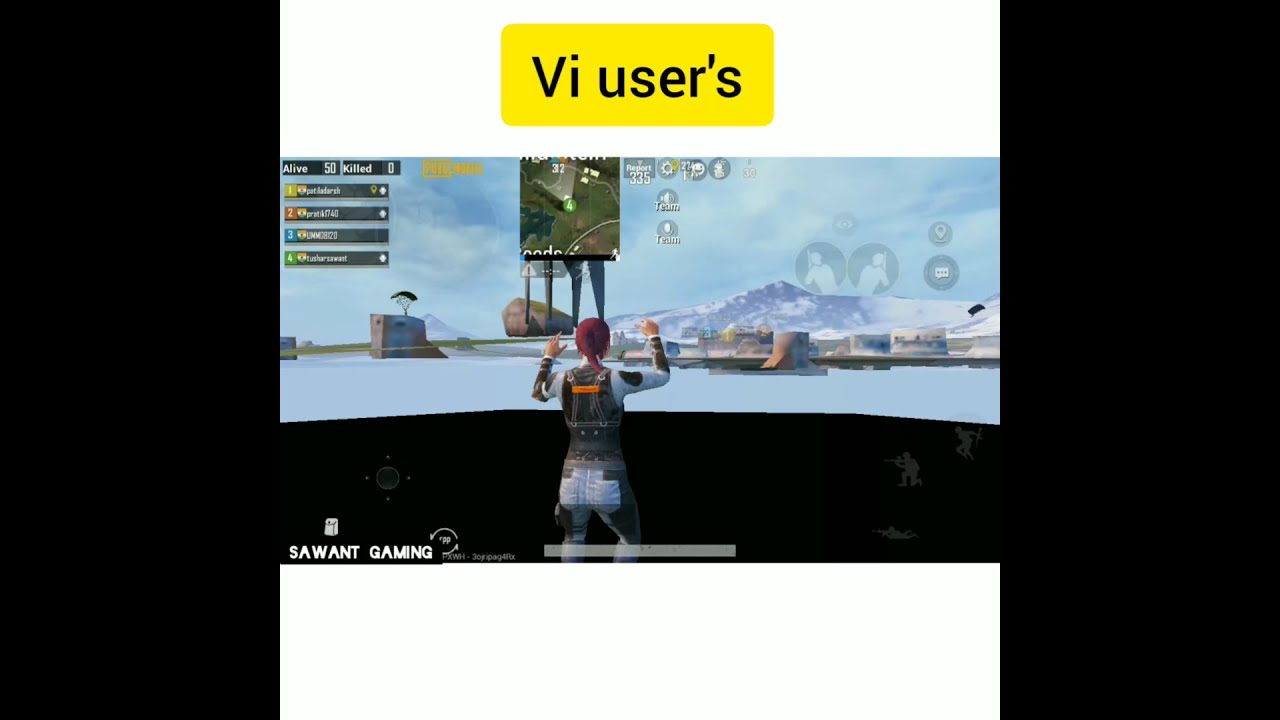 vi user's writenow |pubg mobile comedy video |sawant Gaming