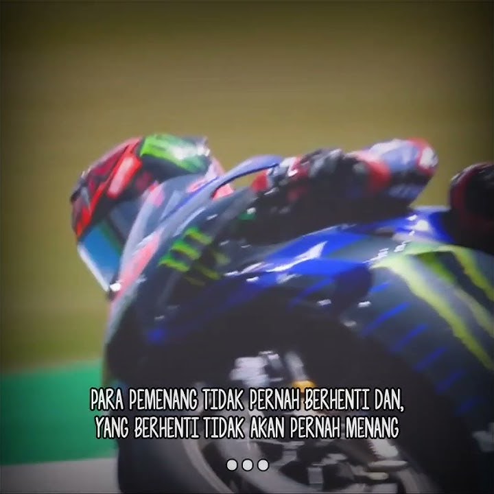 Story Wa MotoGP Fabio Quartararo #20 The 1st GP Assen Belanda 2021 DJ Saranghae Viral