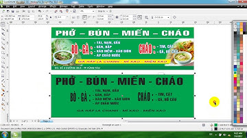 Thiết kế bảng hiệu quảng cáo Corel,  Photoshop thiết kế quảng cáo in ấn  kỹ thuật số