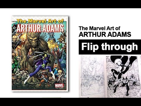 The Art of Arthur Adams hardcover — Flesk