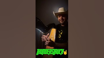 THUNDERSTRUCK - @acdc - ARPAMARTINEZ #rock #music #harp  #acdc #texas