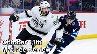 Reviewing Kings vs Jets, Blues vs Flames October 11th NHL Games