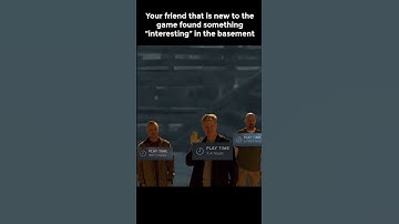 Your Friend that is New to the Game found Something Interesting in the Basement...