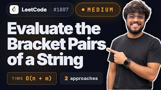 LeetCode 1807: Evaluate the Bracket Pairs of a String