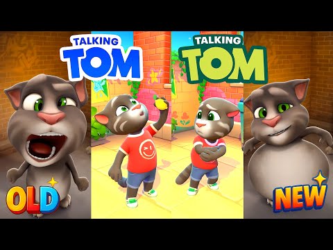📱 Talking Tom Cat 2015 vs Talking Tom Cat 2025 – Evolution of Talking Tom! 🐱🔥