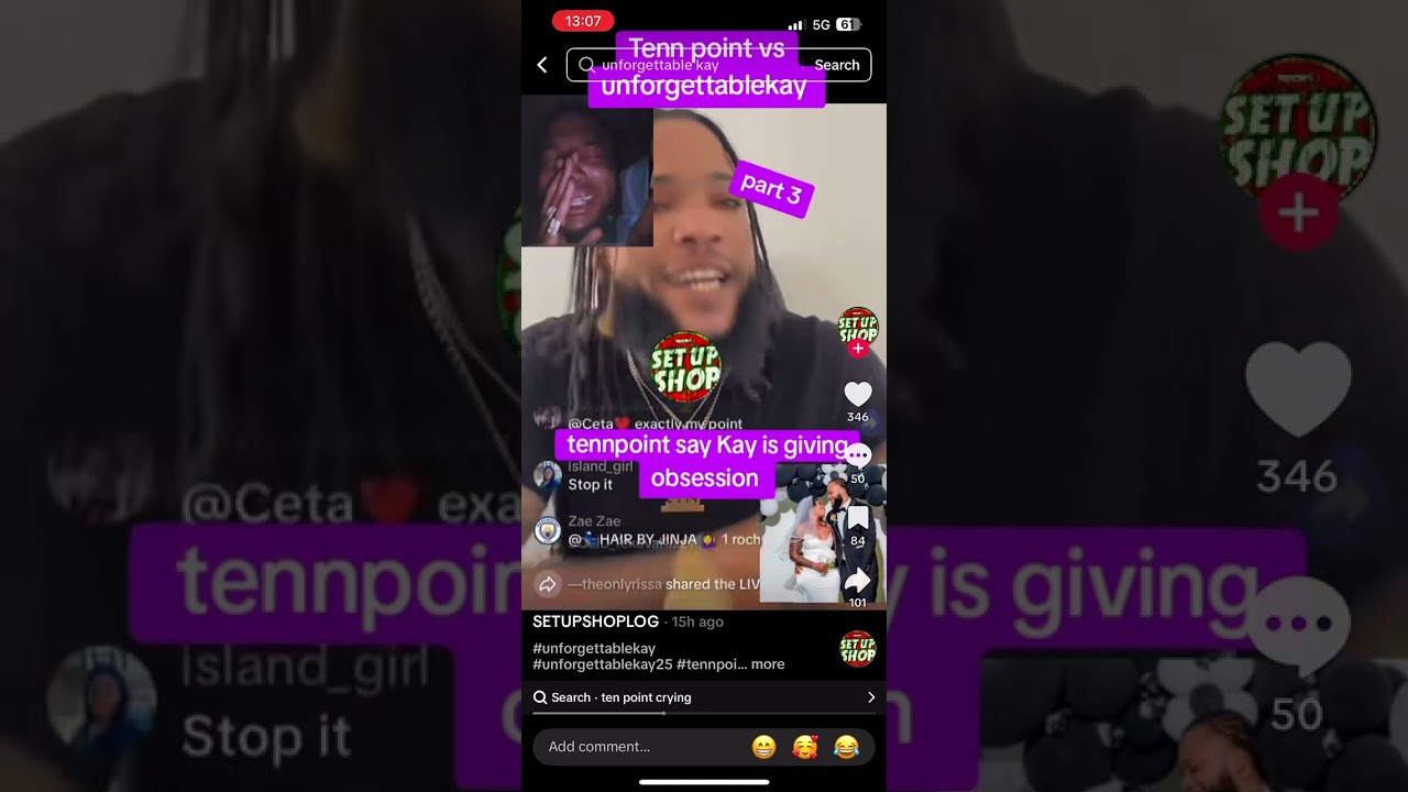 Ten point talk his mind 