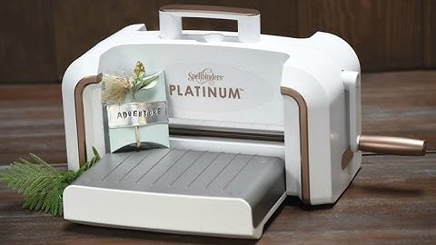 Spellbinders NEW Platinum™ Die Cutting & Embossing Machine Has Arrived!