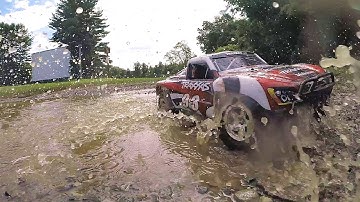 GoPro HERO 3+ Black Edition with Traxxas Slash 2WD VXL Bashing/Extreme Testing (1080p/60fps)