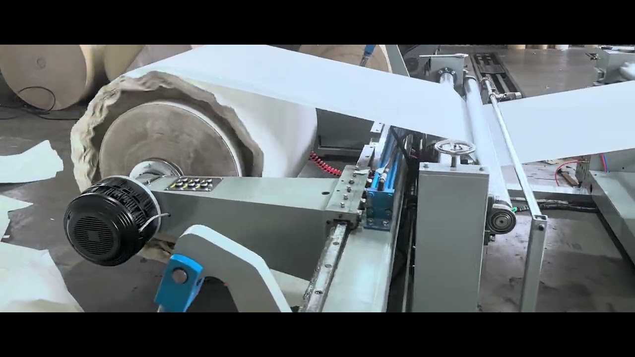 Paper Roll slitting rewinding machine ZFJ-1800