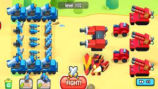 MERGE ARMY WORLD WAR - Merge Tank Master Battle, Strategy Game, screenshot 3