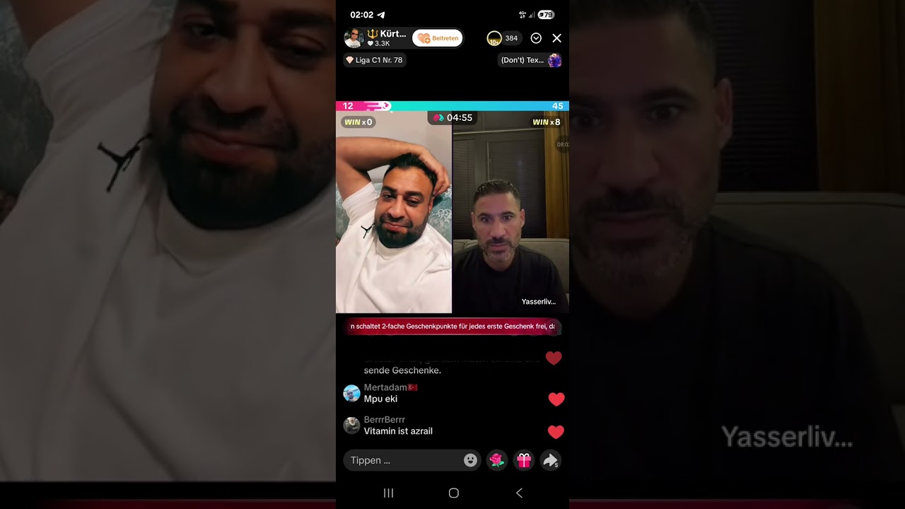 Vitamin leakt Yasser. YASSER leakt Vitamin Jamal u Bari .Kürt Ibo, Yasser, Barello. KRASSE FITNA