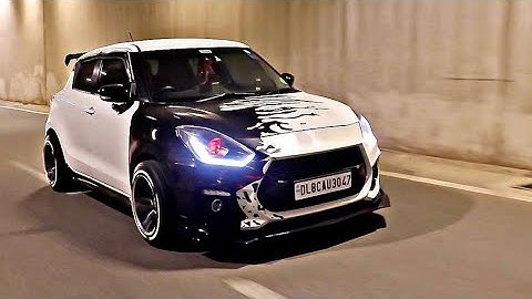 Maruti Swift Fully Modified 😱 |Swift Modification | Cars Statusb| Modify Car Lovers #cars #carlovers