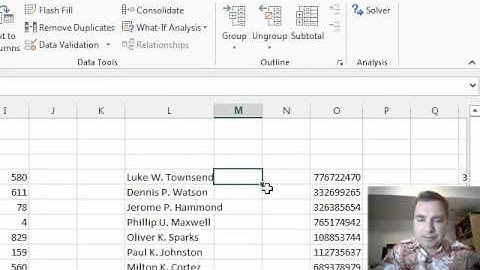 Excel Video 373 Flash Fill
