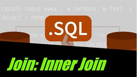 SQL Course - P2-E1 - Join: Inner Join - دورة الاستعلام -الربط الداخلي بين الجداول