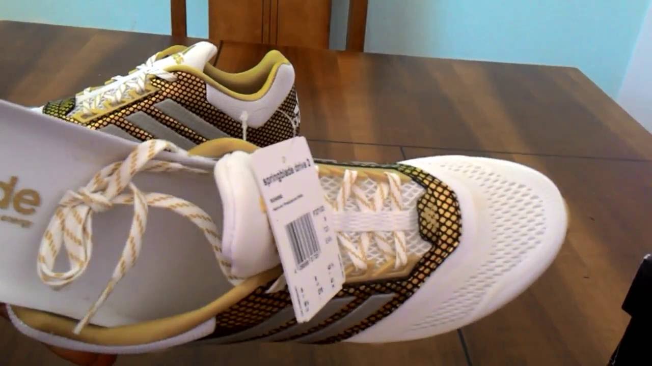 adidas springblade drive gold pack