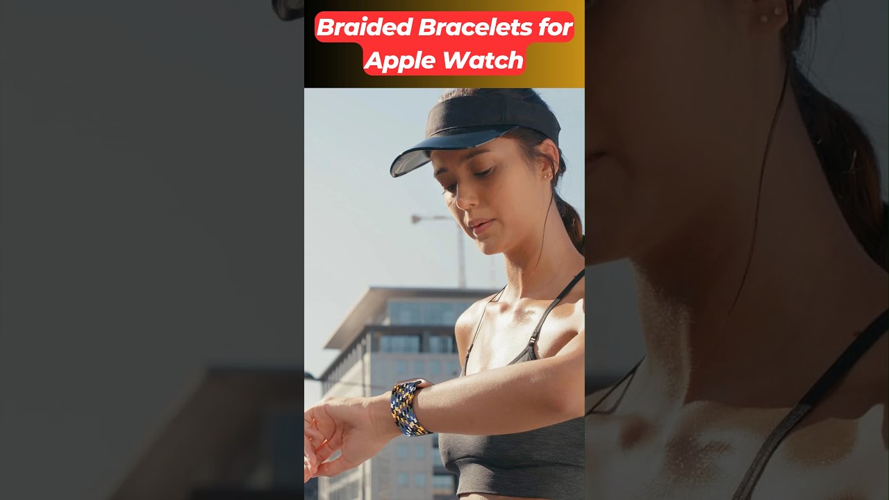 Braided Apple Watch Bands | DIY Braided Bracelet Strap Tutorial (Quick 57s Guide!)