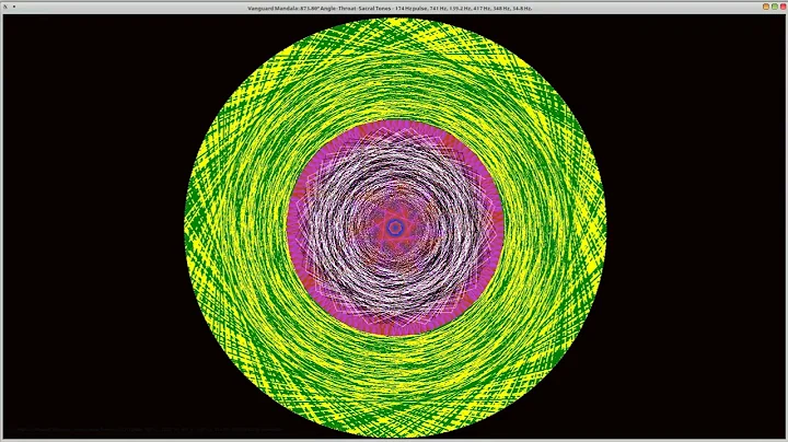 873° angles-Vanguard:- Throat-Sacral Tones - 174 Hz pulse, 741 Hz, 139.2 Hz, 417 Hz, 348 Hz, 34.8 Hz