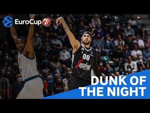 7DAYS EuroCup Dunk of the Night: Cordinier explodes for the dunk!