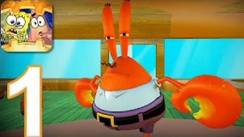 SpongeBob Secret ingredients Gameplay Walkthrough parte 1 tutorial & Ending (OS Android)