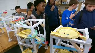 Marble Roller Coaster Chain Reaction Machine - Spring 2025