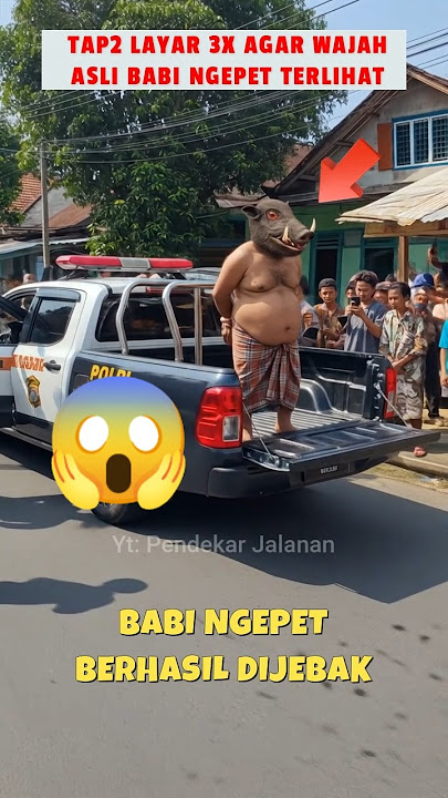 ⚠️‼️Babi ngepet berhasil di jebak 😱 #shoct #shorts