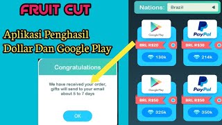 Masih Hangat!!FRUIT CUT Game penghasil dollar dan Google Play screenshot 4