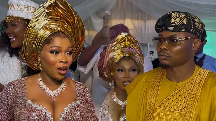 SEE HOW EWABEST SHOW MORE DANCING MOVES THAN HER HUSBAND OLABEST @ THEIR NEW BORN BABY NAMING PARTY 