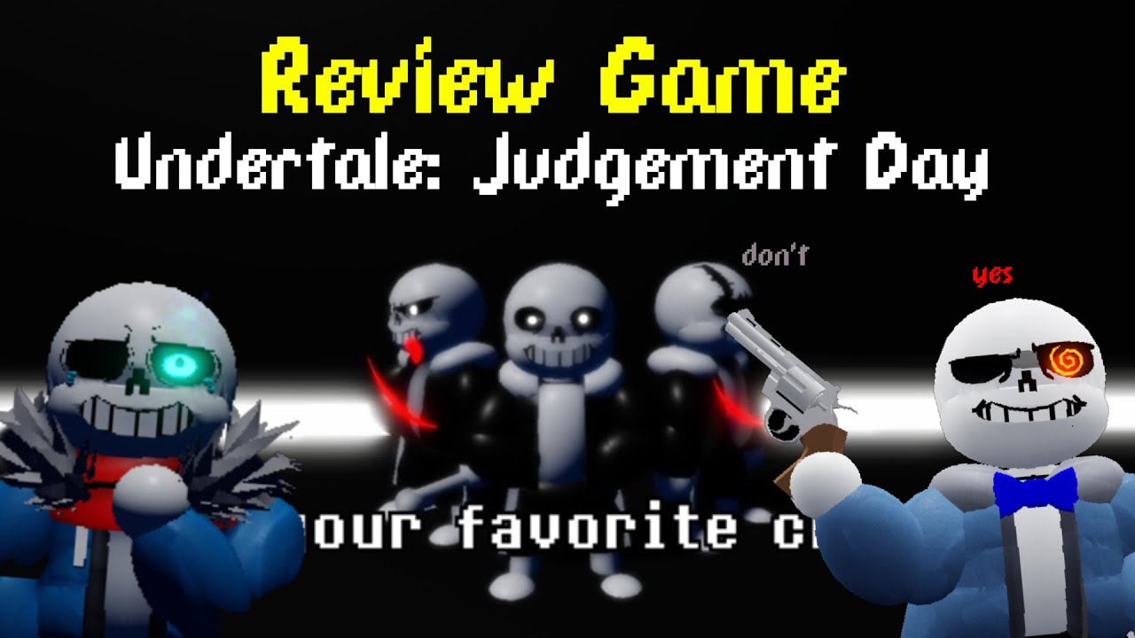 Sansta Undertale: Judgement Day Review - Undertale Roblox Review #2 | ROBLOX ...