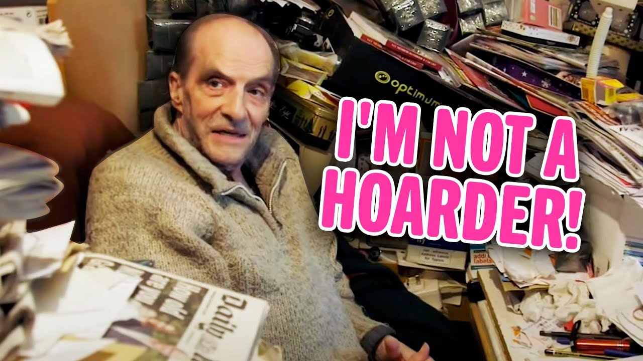 Hoarder Lives With 50,000 Newspapers in His Home Hoarders UK YouTube