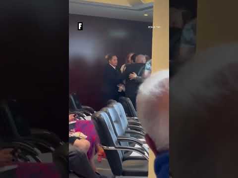 PETA protesters interrupt