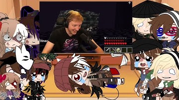 Afton Family and some DSMP members reaction Morph mod 3/3 (read the desc) late 1,000k special