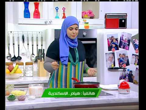 طريقة عمل طاجن لسان العصفور باللحمة