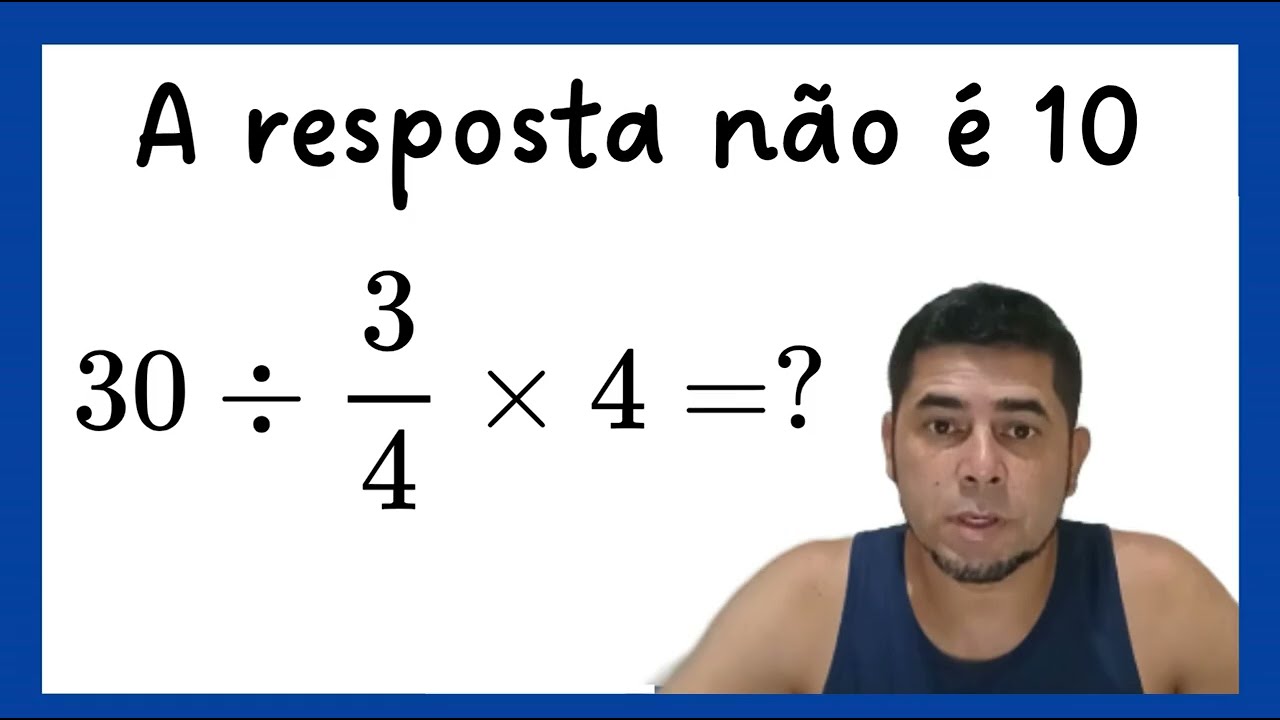 Poucos conseguem - A resposta não é 10