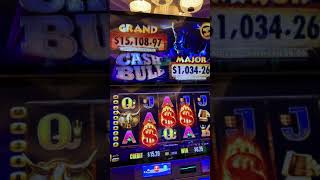 CASH BULL Slot Machine Game Win screenshot 3